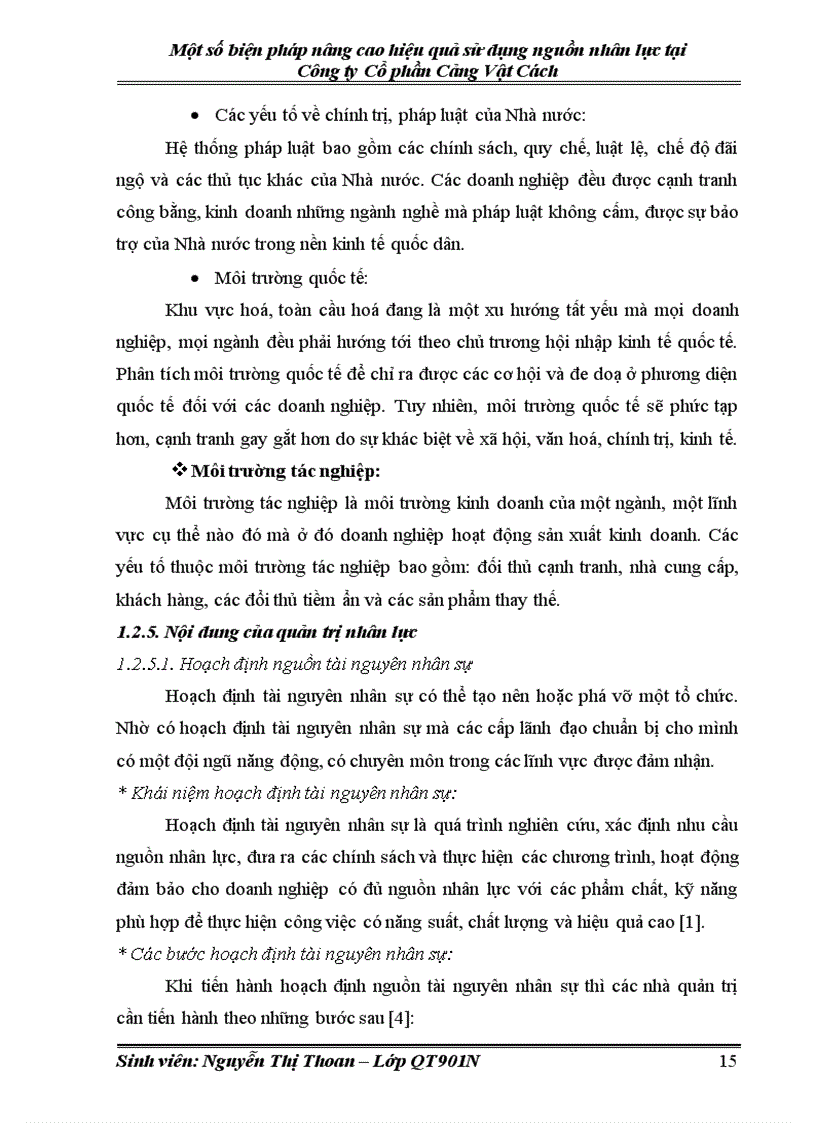 image for page Một số biện pháp nâng cao hiệu quả sử dụng nguồn nhân lực tại Công ty Cổ phần Cảng Vật Cách