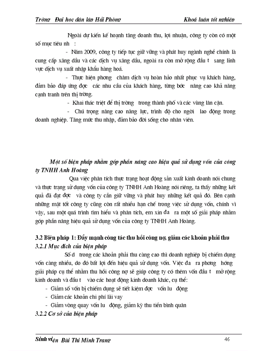 image for page Một số giải pháp góp phần nâng cao hiệu quả sử dụng vốn của Công ty TNHH Anh Hoàng