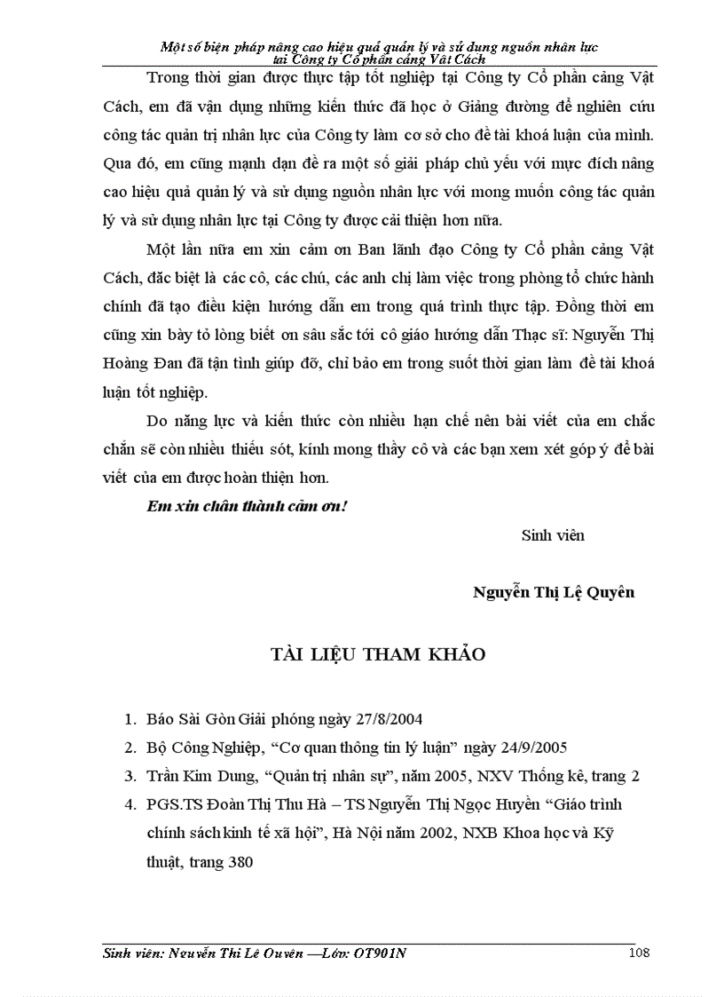 image for page Một số biện pháp nhằm nâng cao hiệu quả quản lý và sử dụng nguồn nhân lực tại Công ty Cổ phần cảng Vật Cách