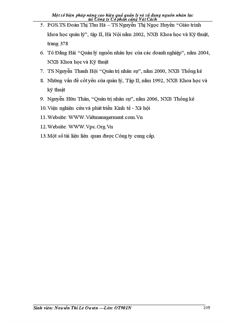 image for page Một số biện pháp nhằm nâng cao hiệu quả quản lý và sử dụng nguồn nhân lực tại Công ty Cổ phần cảng Vật Cách