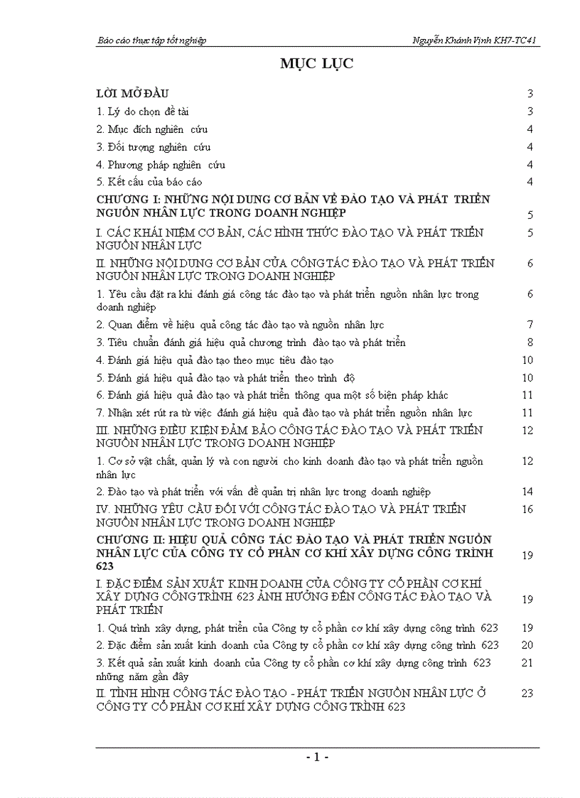 image for page Công tác đào tạo và phát triển nguồn nhân lực của công ty cổ phần cơ khó xây dựng cơ khó xây dựng công trình 623