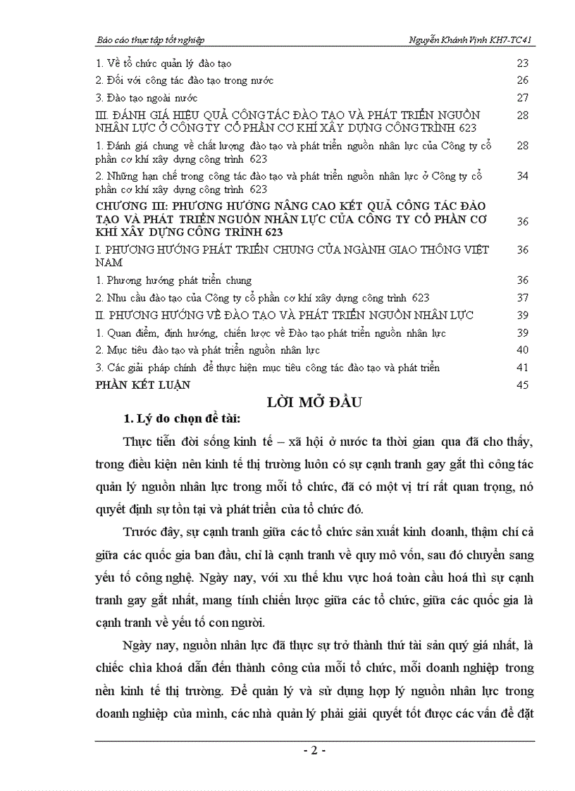image for page Công tác đào tạo và phát triển nguồn nhân lực của công ty cổ phần cơ khó xây dựng cơ khó xây dựng công trình 623