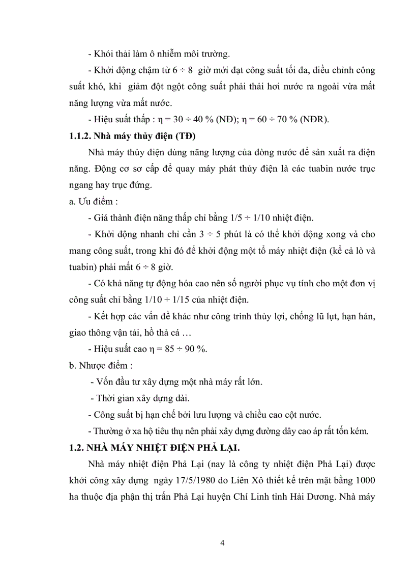 image for page Tổng quan về nhà máy nhiệt điện Đi sâu nghiên cứu về quá trình chuyển đổi chế độ làm việc của máy phát