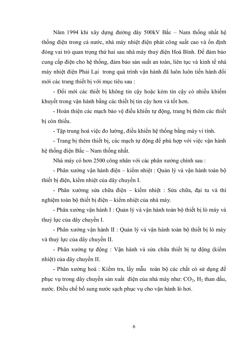 image for page Tổng quan về nhà máy nhiệt điện Đi sâu nghiên cứu về quá trình chuyển đổi chế độ làm việc của máy phát