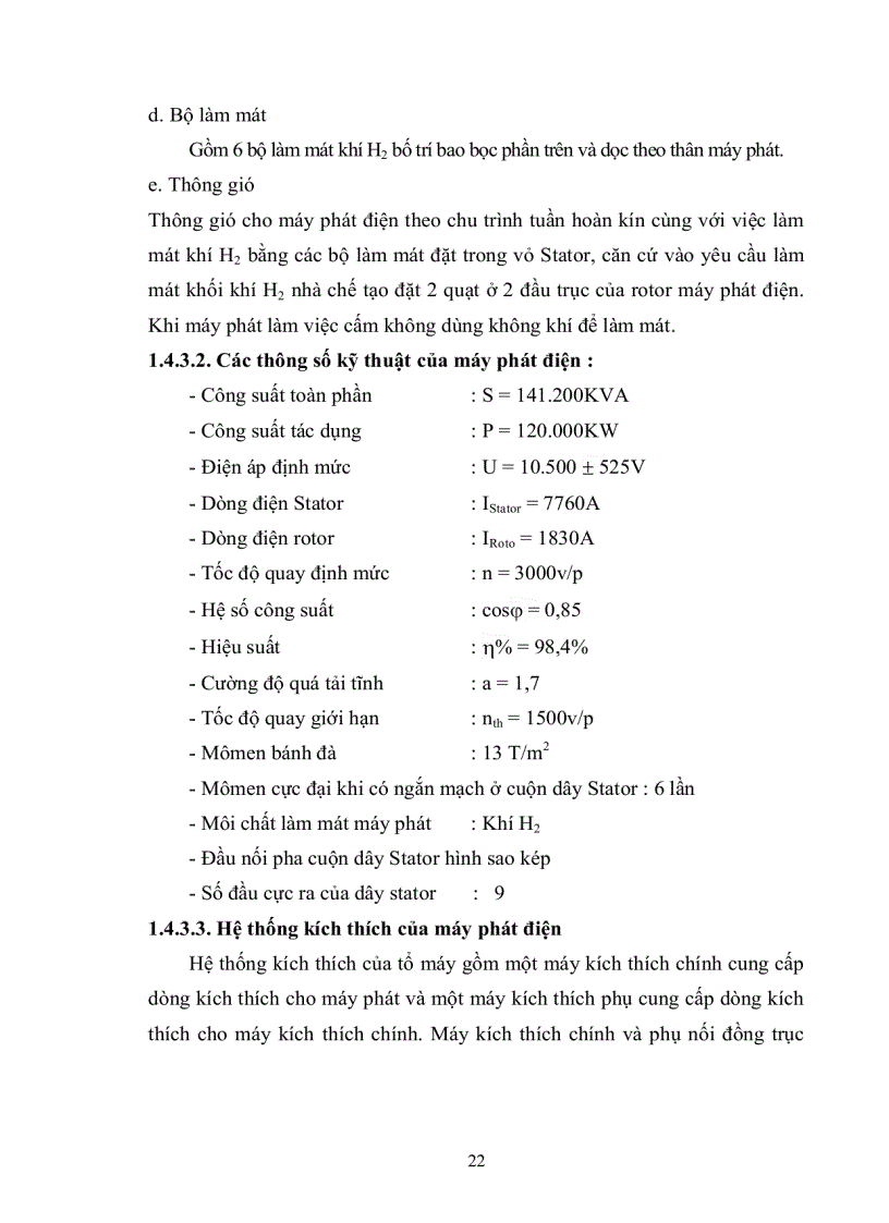 image for page Tổng quan về nhà máy nhiệt điện Đi sâu nghiên cứu về quá trình chuyển đổi chế độ làm việc của máy phát