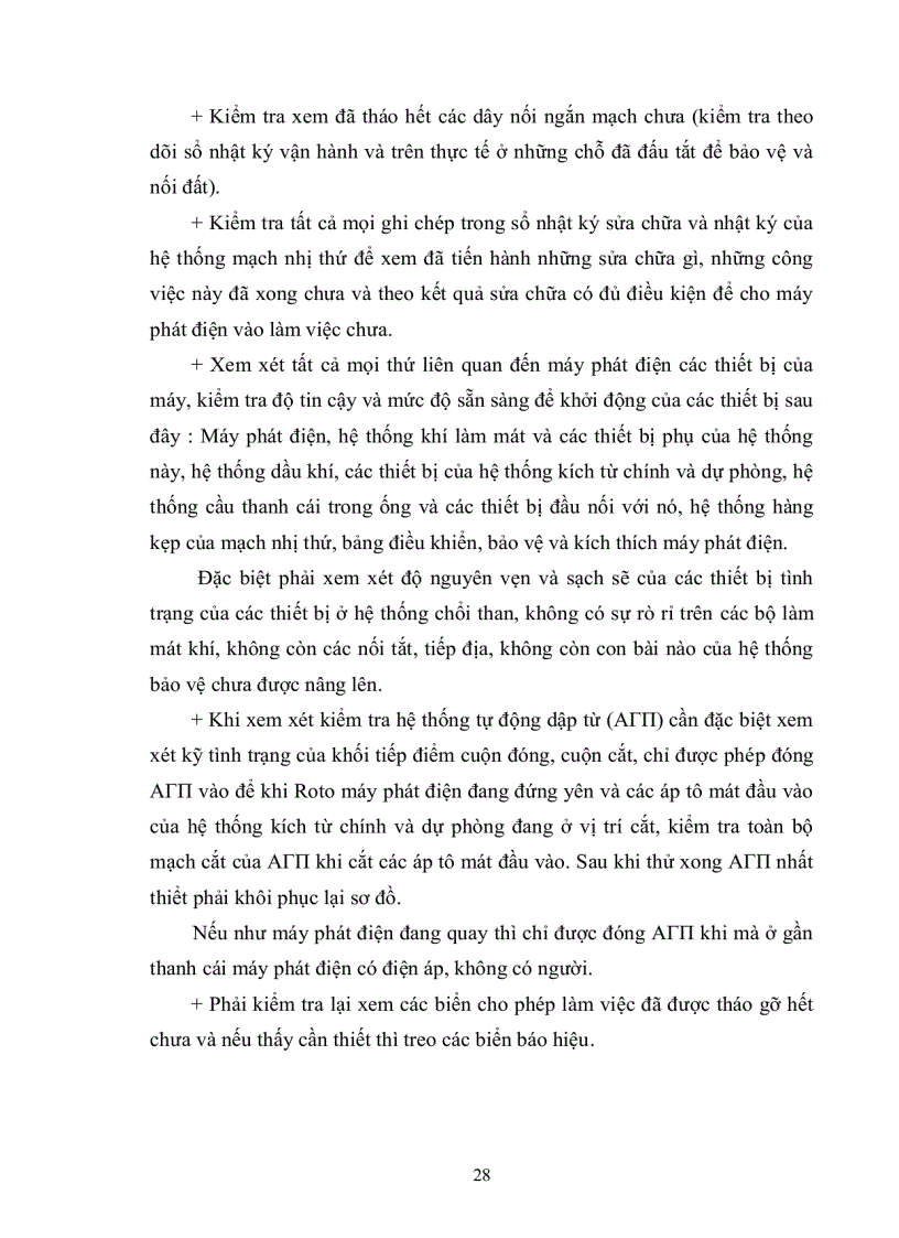 image for page Tổng quan về nhà máy nhiệt điện Đi sâu nghiên cứu về quá trình chuyển đổi chế độ làm việc của máy phát