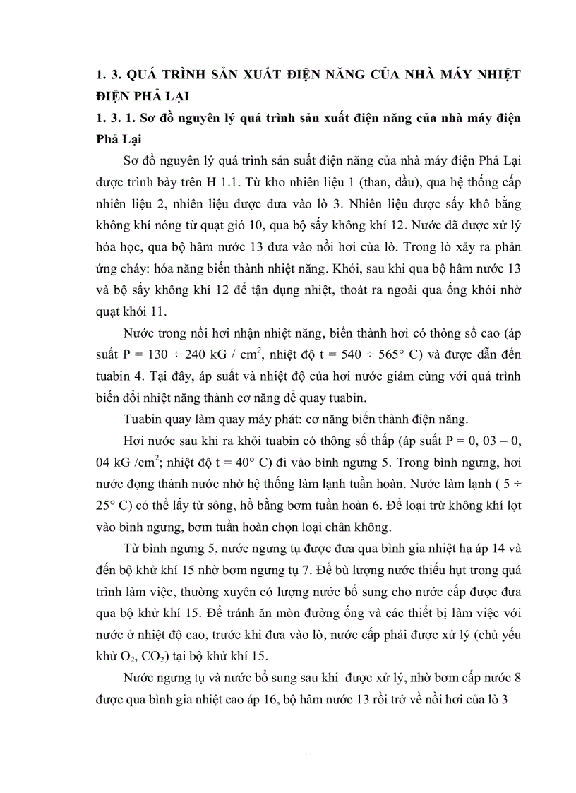 image for page Tổng quan về nhà máy nhiệt điện Đi sâu nghiên cứu quá trình hòa đồng bộ và điều chỉnh công suất máy phát
