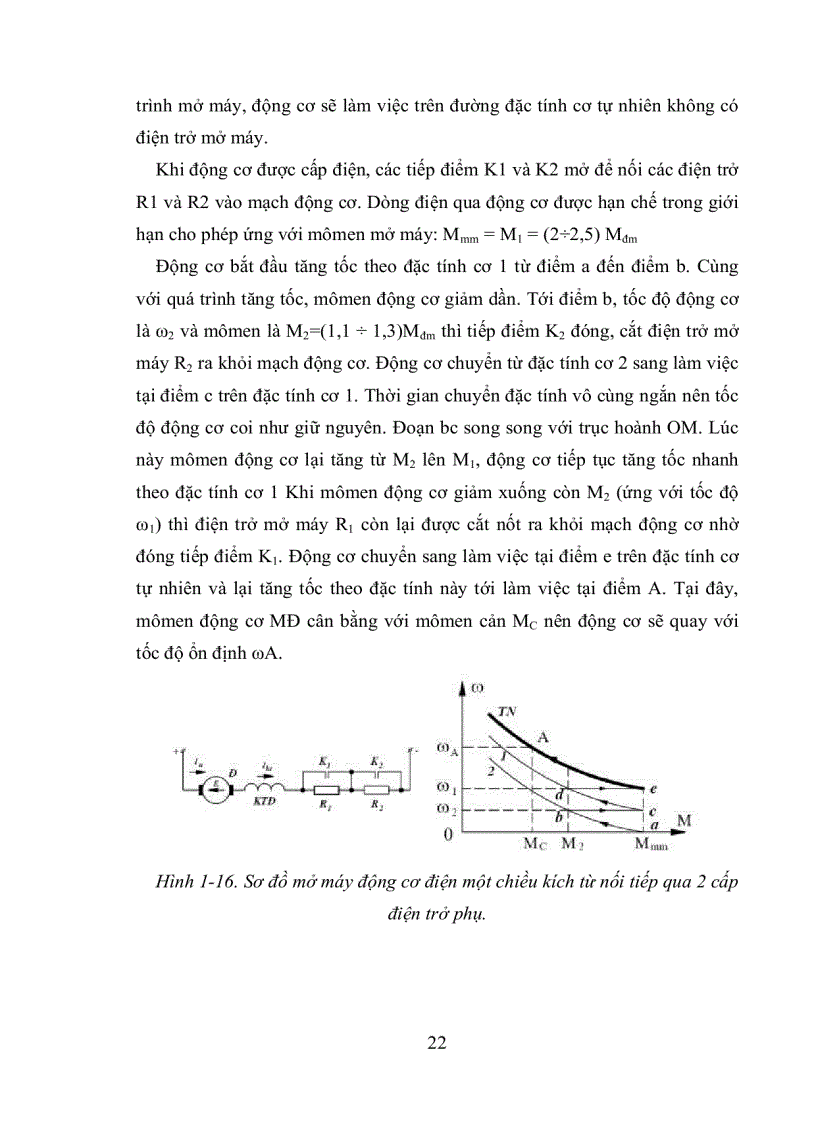 image for page Tổng quan về truyền động điện một chiều đi sâu thiết kế bộ điều khiển động cơ điện một chiều có ổn định tốc độ