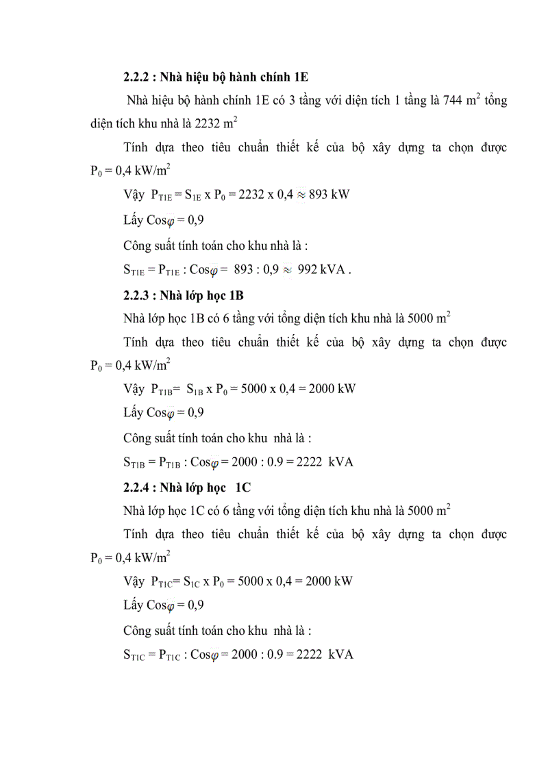 image for page Thiết kế cung cấp điện cho cở sở 2 trường Đại Học Dân Lập Hải Phòng