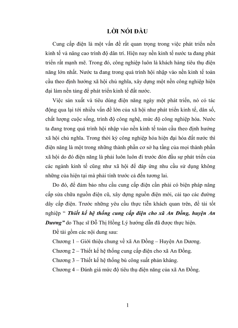 image for page Thiết kế hệ thống cung cấp điện cho xã An Đồng huyện An Dương