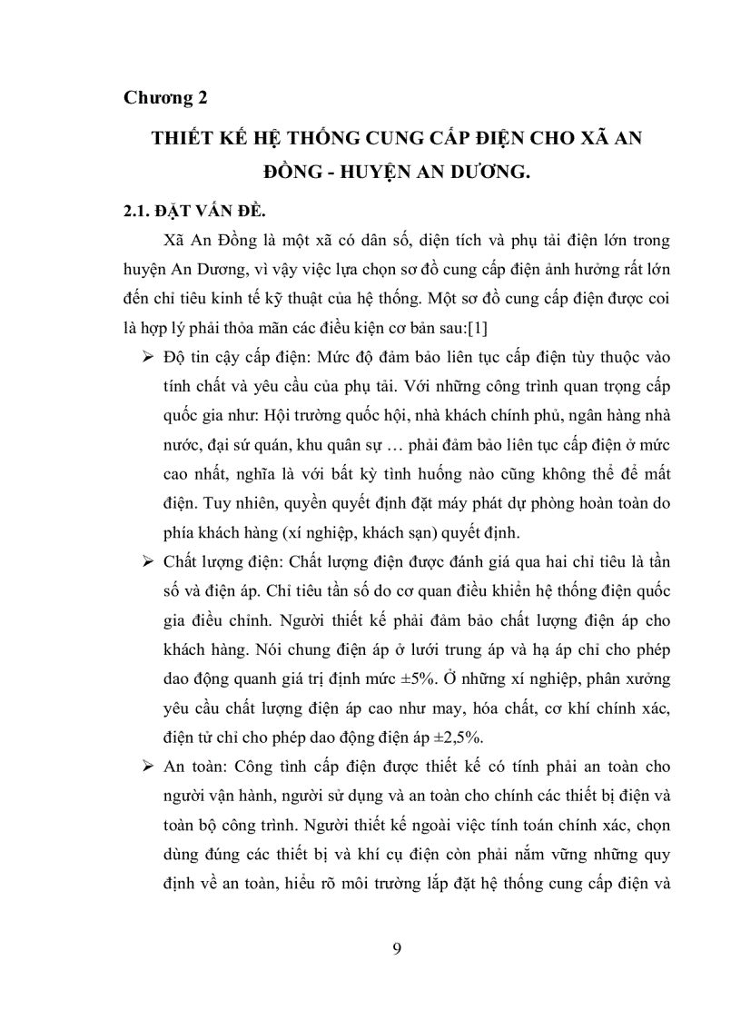 image for page Thiết kế hệ thống cung cấp điện cho xã An Đồng huyện An Dương