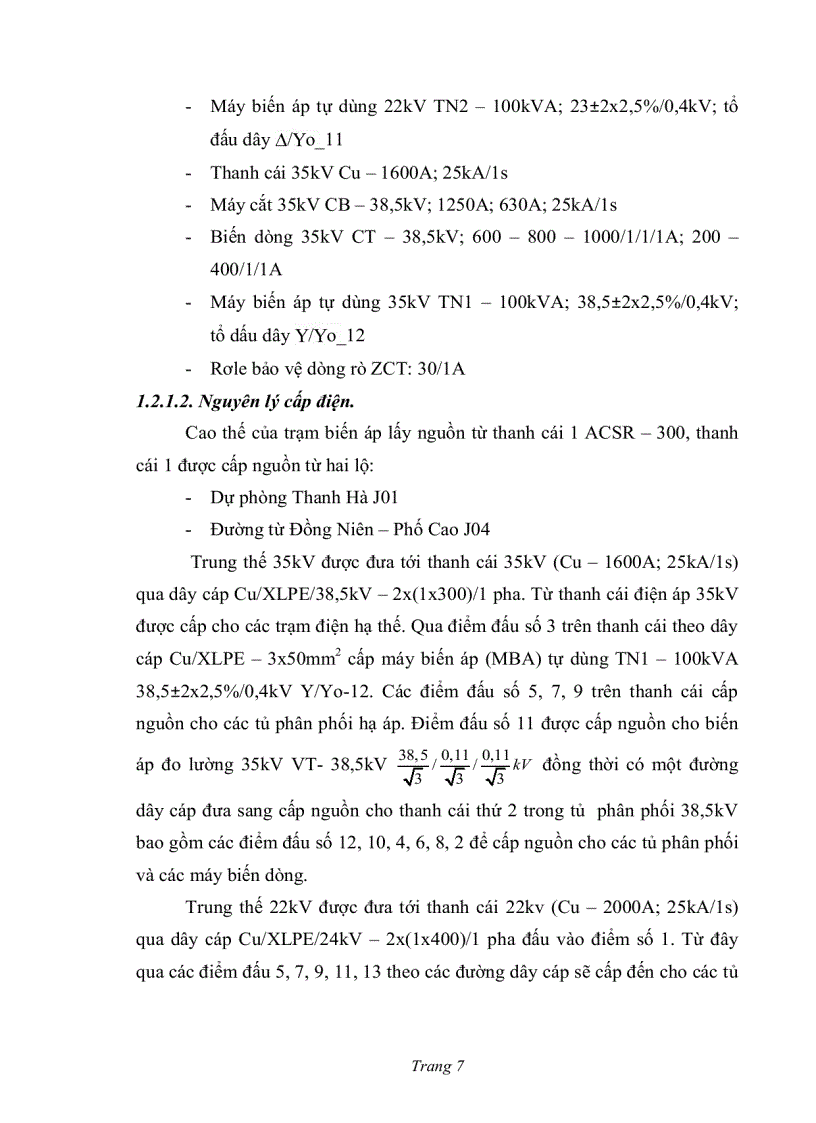 image for page Thiết kế hệ thống điều khiển bảo vệ cho trạm biến áp trung gian Gia Lộc Hải Dương bằng PLC của Siemens