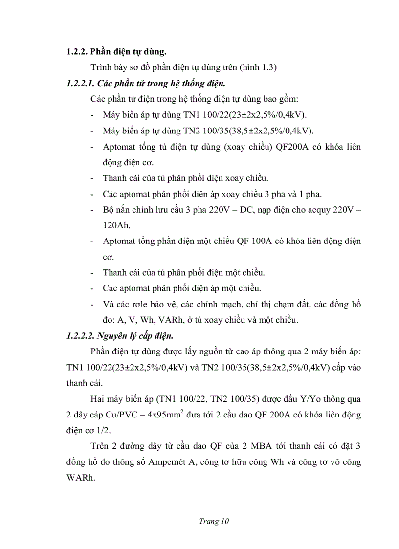 image for page Thiết kế hệ thống điều khiển bảo vệ cho trạm biến áp trung gian Gia Lộc Hải Dương bằng PLC của Siemens
