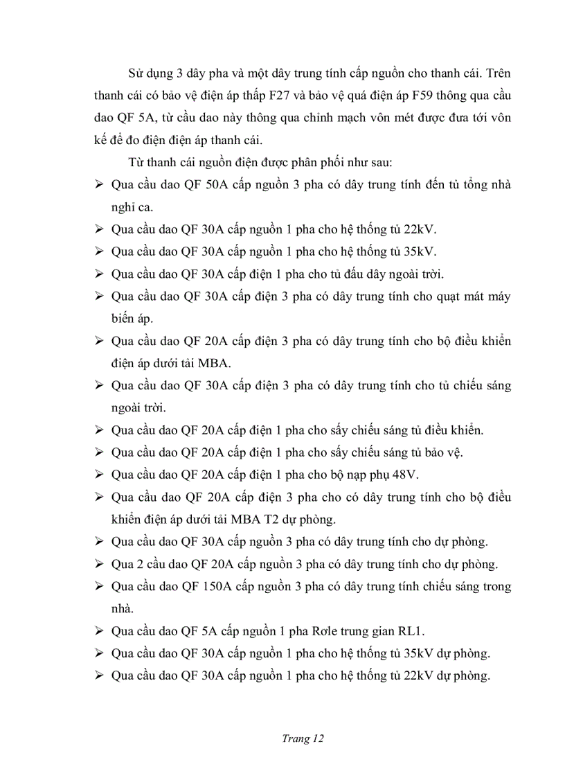 image for page Thiết kế hệ thống điều khiển bảo vệ cho trạm biến áp trung gian Gia Lộc Hải Dương bằng PLC của Siemens