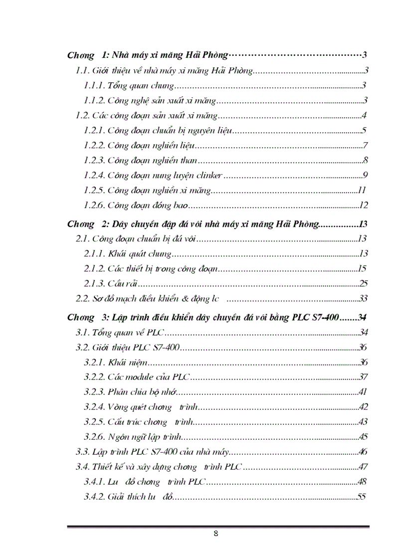 image for page Hiết kế giao diện kết nối giữa WinCC Step7 trong công đoạn đập đá vôi nhà máy XMHP mới