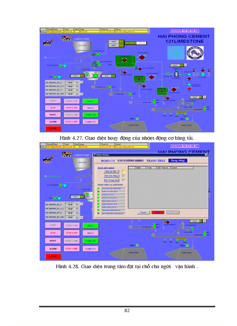 image for page Hiết kế giao diện kết nối giữa WinCC Step7 trong công đoạn đập đá vôi nhà máy XMHP mới