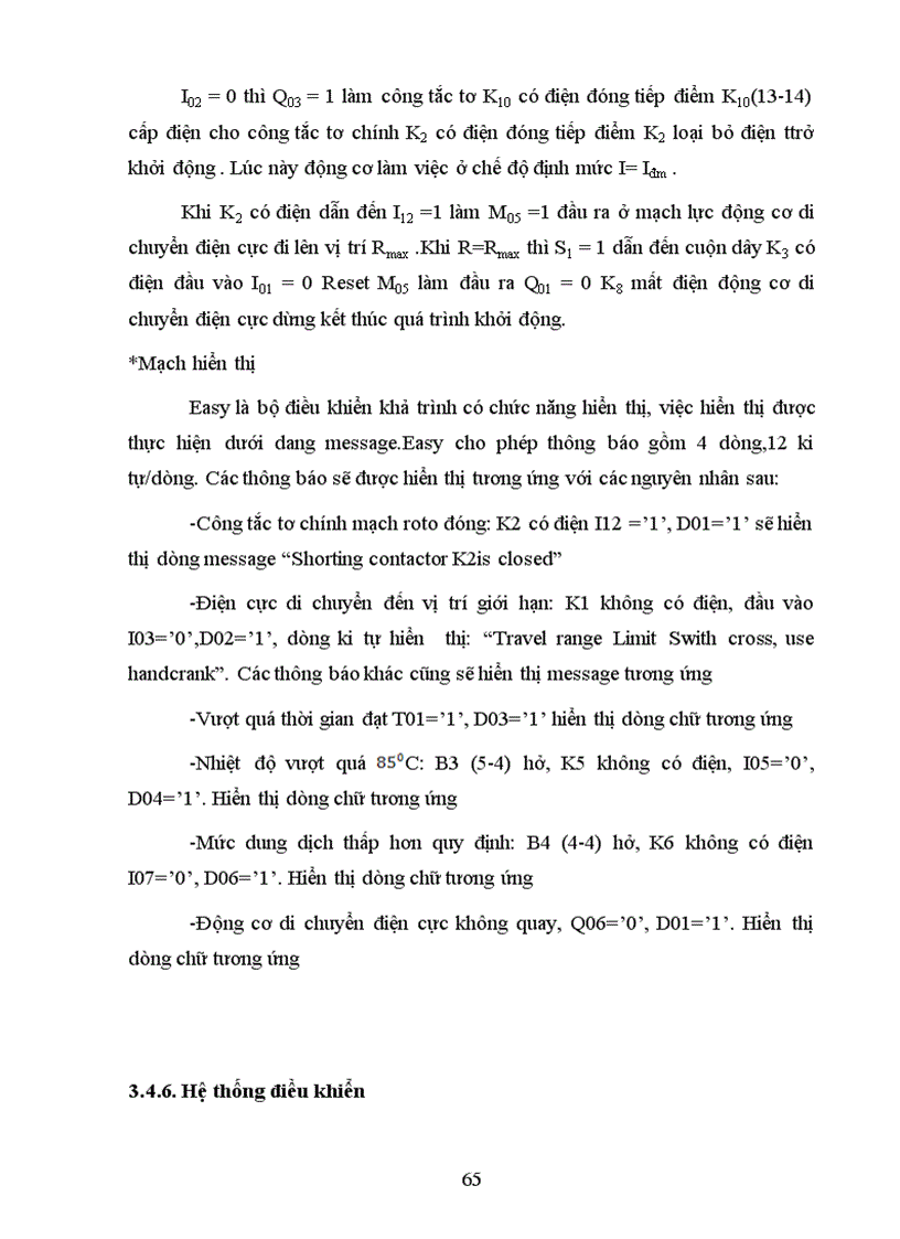 image for page Trang bị điện điện tử dây chuyền sản xuất xi măng nhà máy xi măng Hải Phòng Đi sâu nghiên cứu hệ thống điều khiển máy nghiền