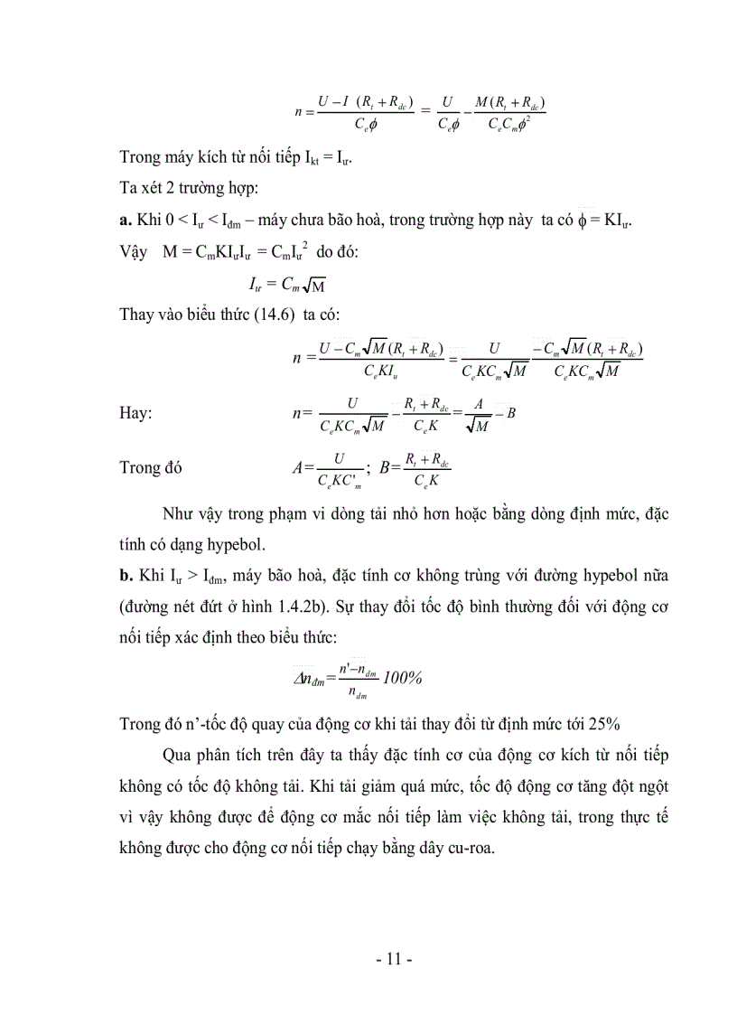 image for page Thiết kế hệ truyền đông điện một chiều điều chỉnh tốc độ động cơ ứng dụng bộ điều khiển vạn năng
