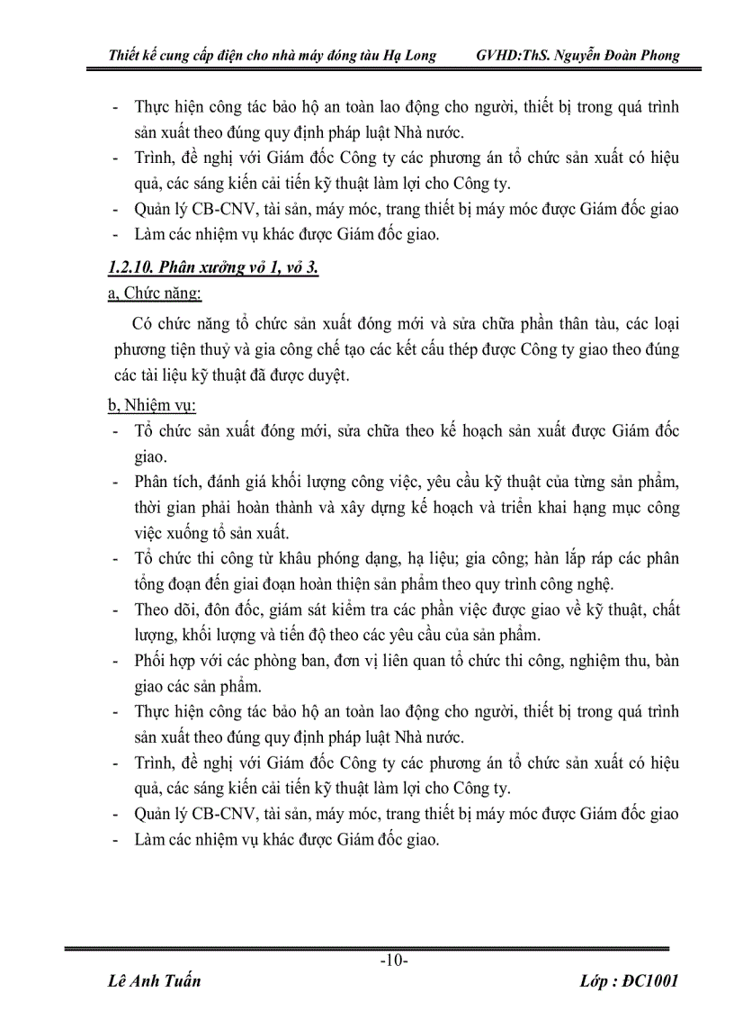 image for page Thiết kế cung cấp điện cho nhà máy đóng tàu Hạ Long