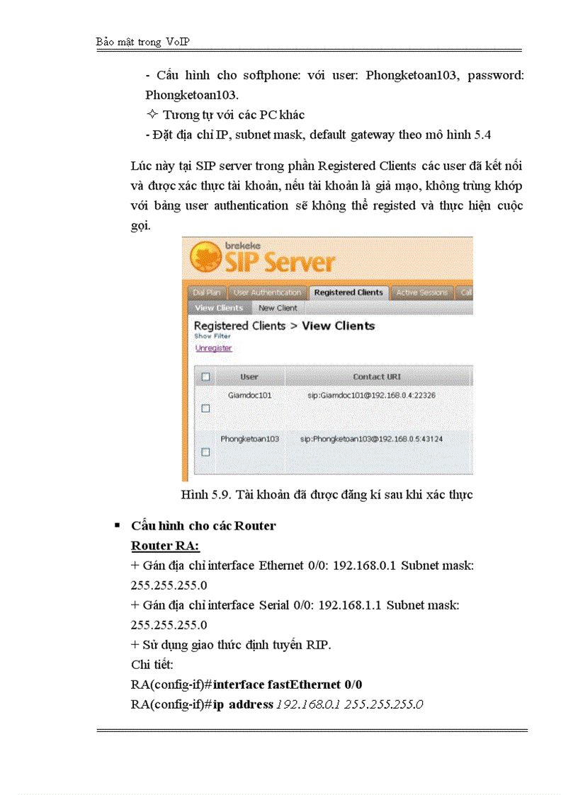 image for page Bảo mật trong voip