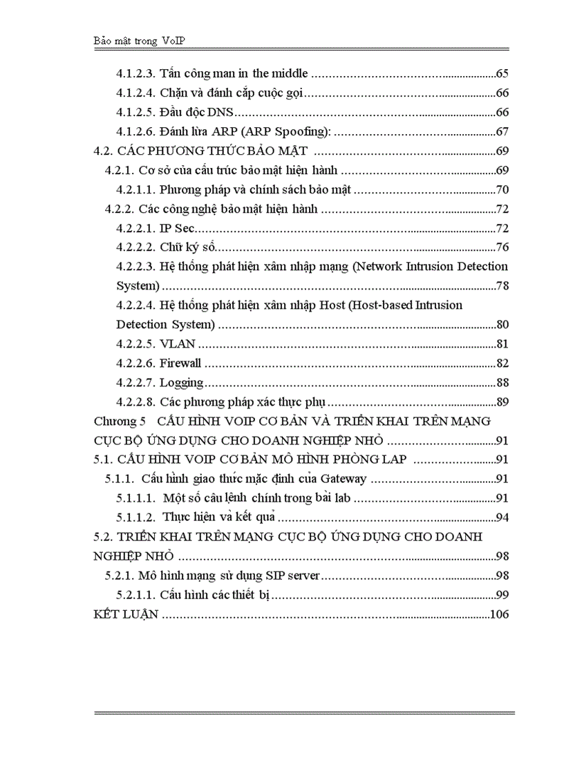 image for page Bảo mật trong voip