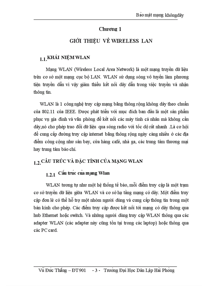 image for page Bảo mật trong mạng không dây WLAN