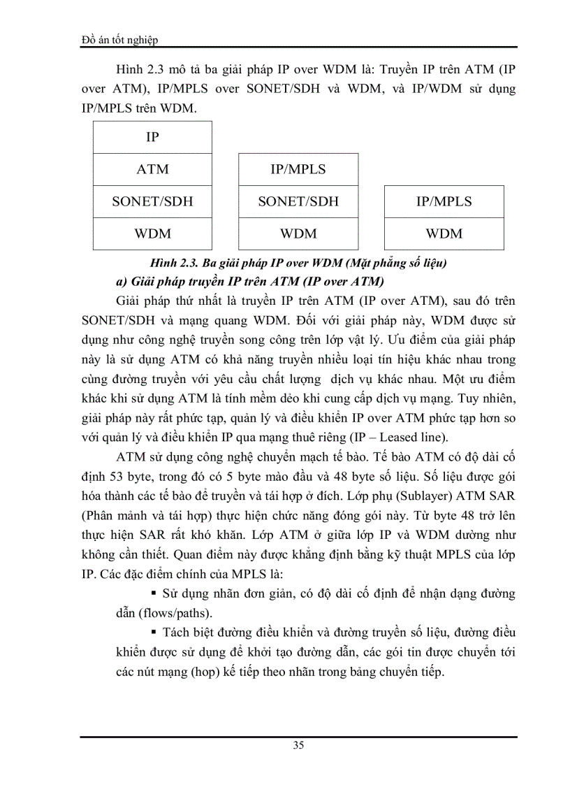 image for page Nghiên cứu về mạng IP WDM
