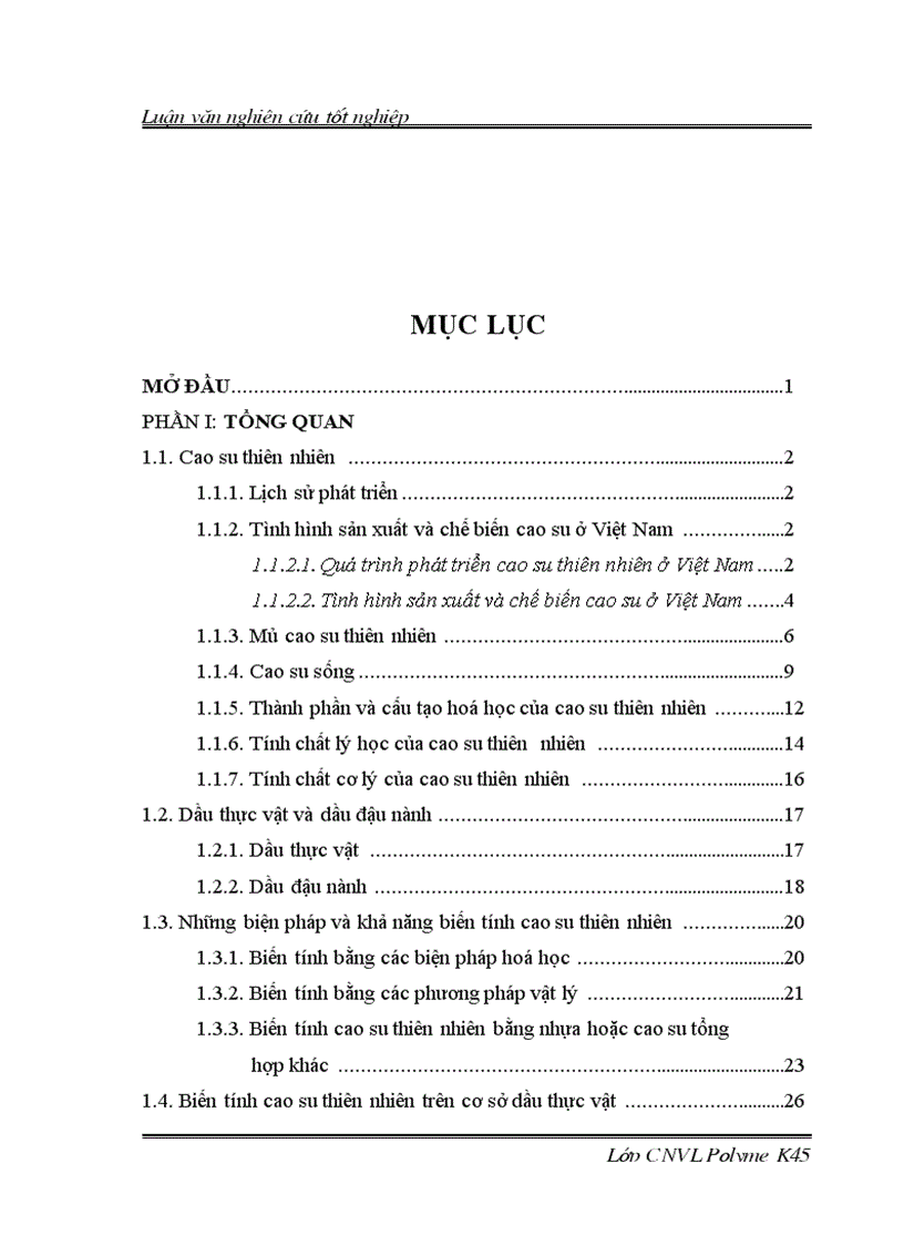 image for page Biến tính cao su thiên nhiên và polyme blend trên cơ sở cao su thiên nhiên bằng dầu đậu nành