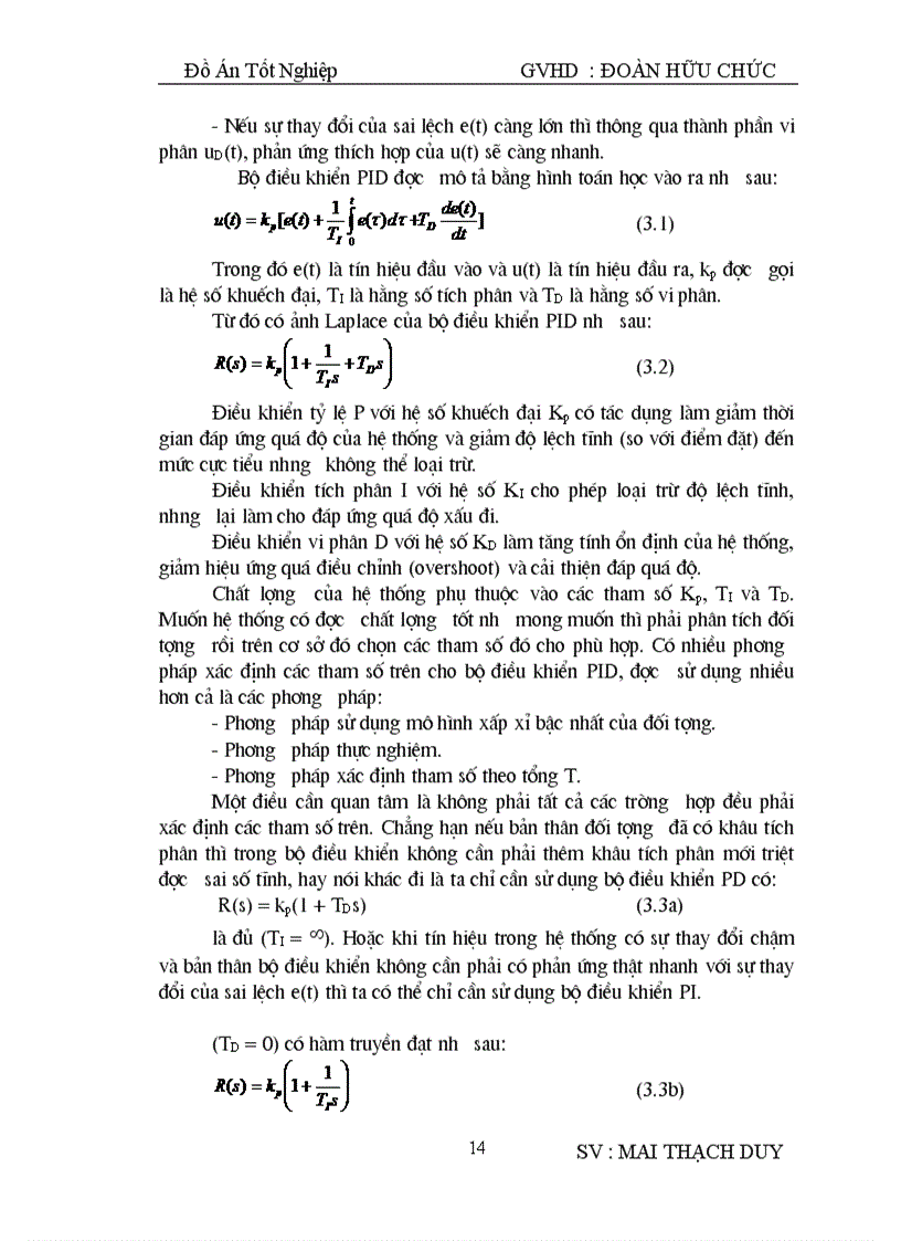 image for page Thiết kế bộ điều khiển luật pid điều khiển động cơ dc