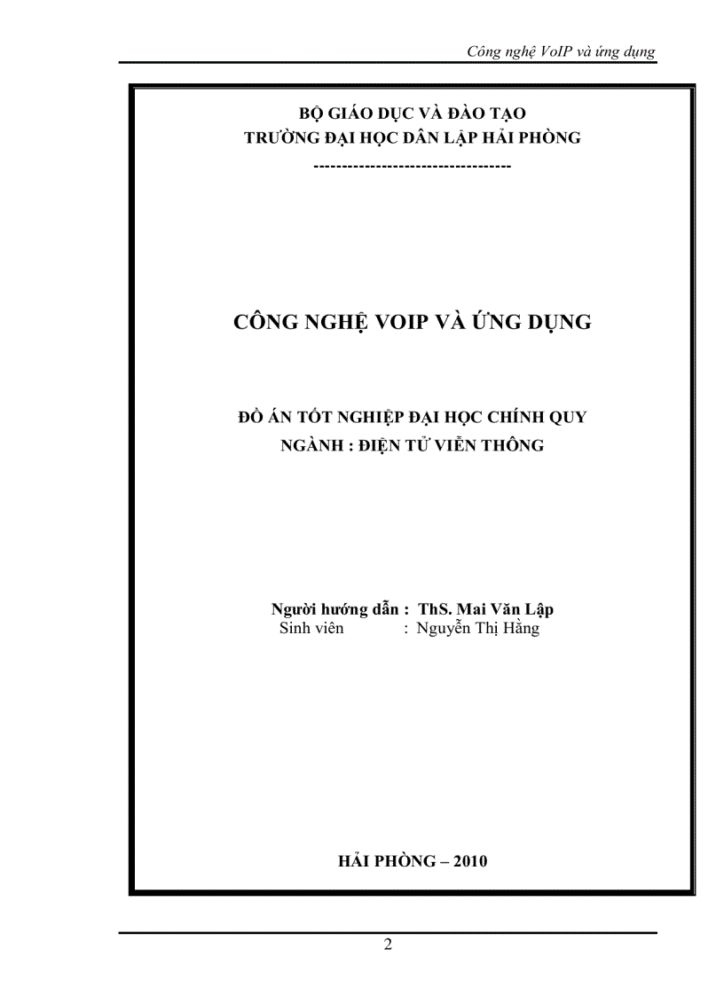 image for page Công nghệ VoIP và ứng dụng