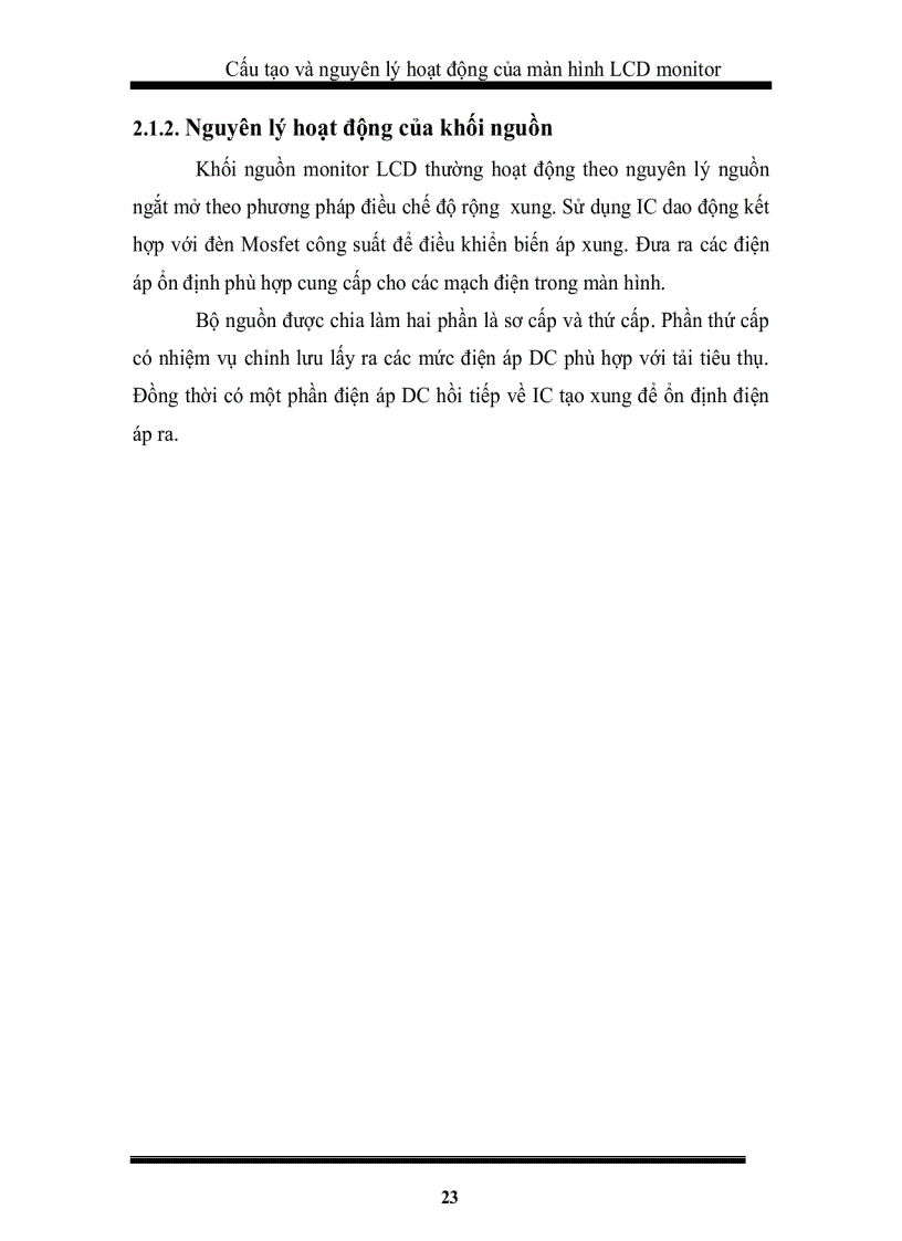 image for page Phân tích cấu tạo và nguyên tắc hoạt động của màn hình LCD Monitor