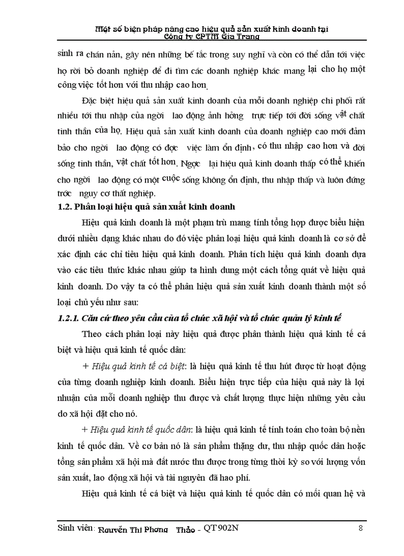 image for page Một số biện pháp nâng cao hiệu quả sản xuất kinh doanh tại Công ty CPTM Gia Trang