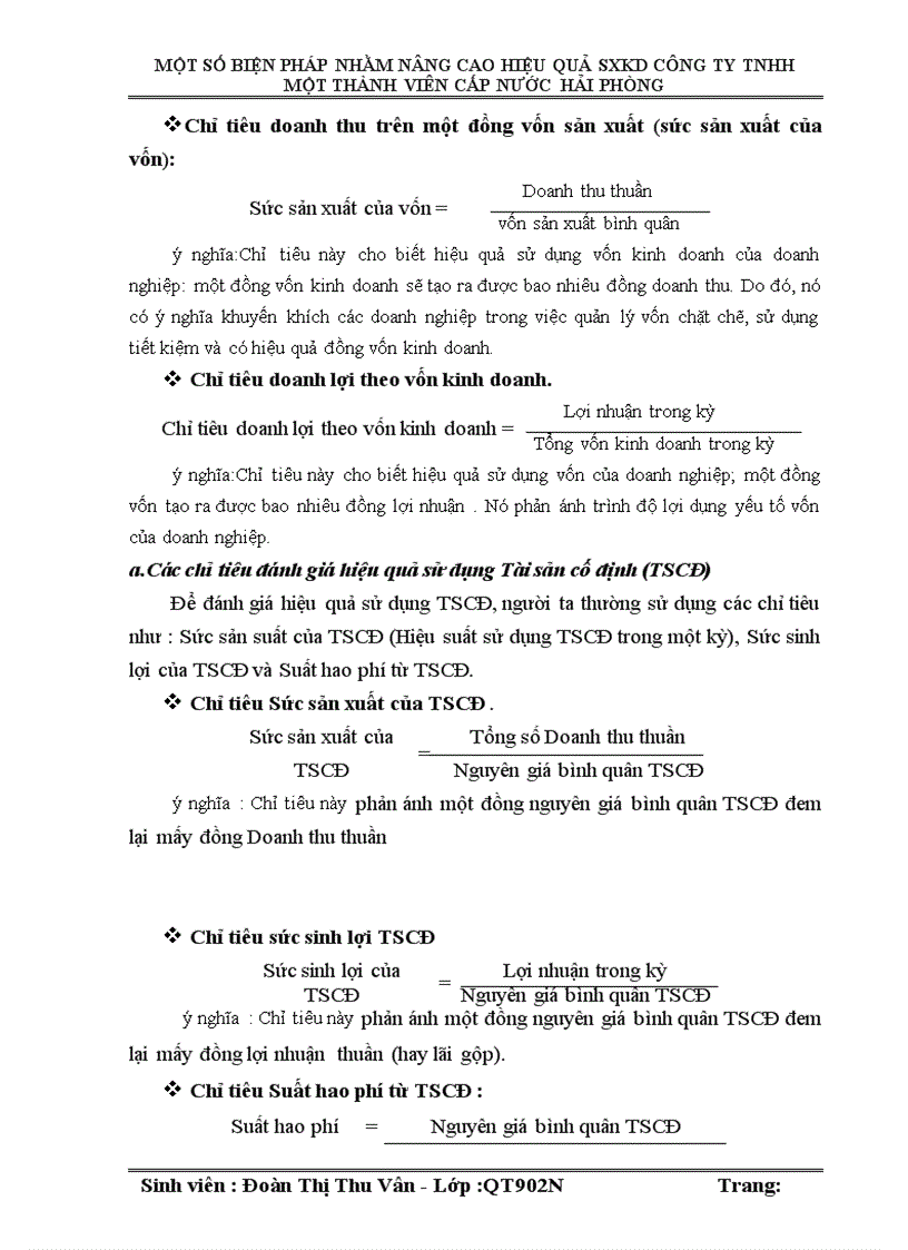 image for page Một số biện pháp nhằm nâng cao hiệu quả sản xuất kinh doanh tại công ty TNHH một thành viên Cấp Nước Hải Phòng