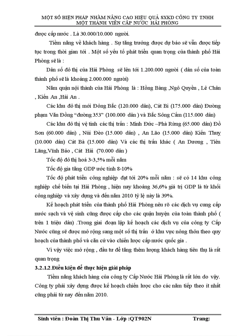 image for page Một số biện pháp nhằm nâng cao hiệu quả sản xuất kinh doanh tại công ty TNHH một thành viên Cấp Nước Hải Phòng