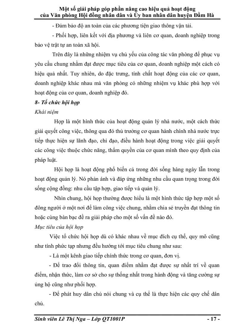 image for page Một số giải pháp góp phần nâng cao hiệu quả hoạt động của Văn phòng Hội đồng nhân dân và Ủy ban nhân dân huyện Đầm Hà