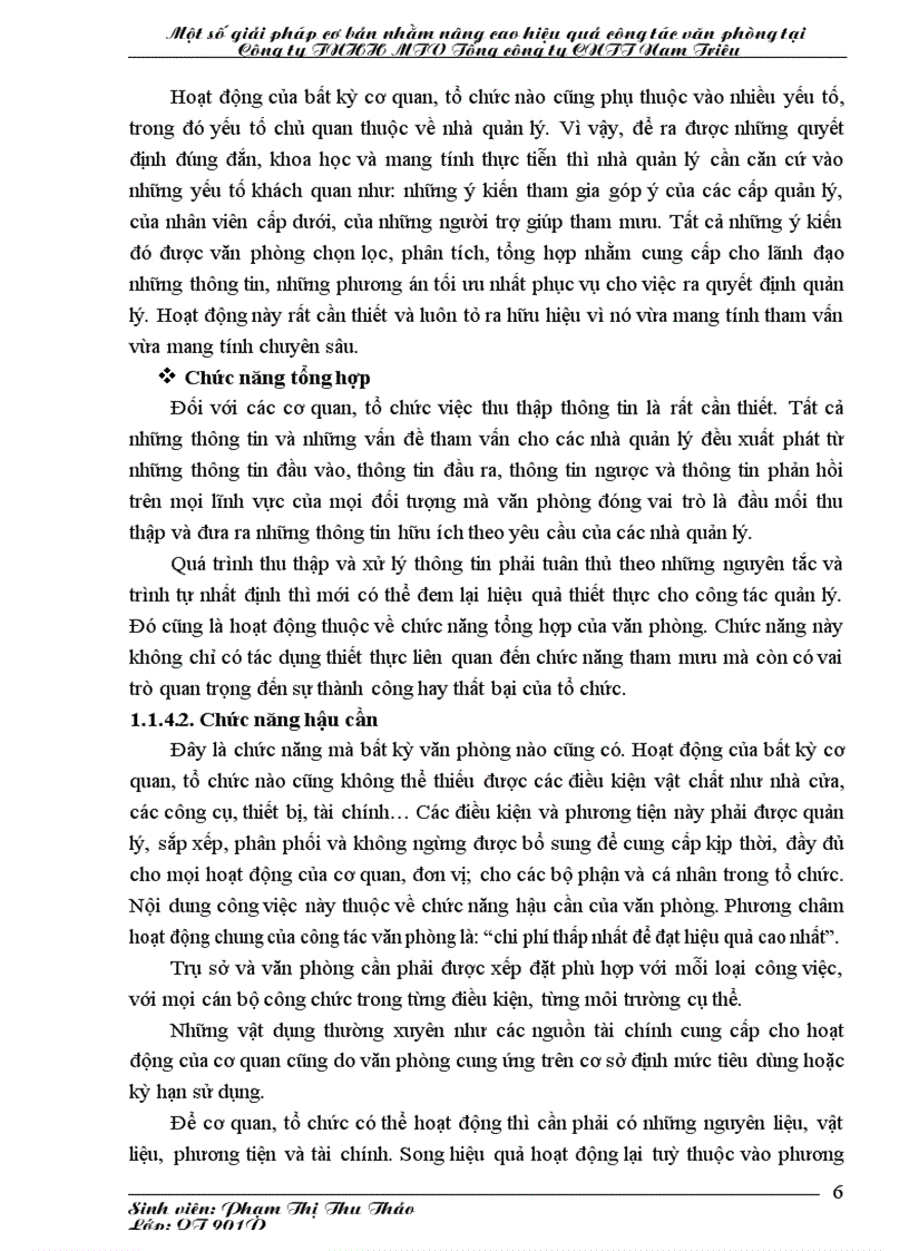 image for page Một số giải pháp cơ bản nhằm nâng cao hiệu quả công tác văn phòng tại Công ty THHH MTV Tổng Công ty CNTT Nam Triệu