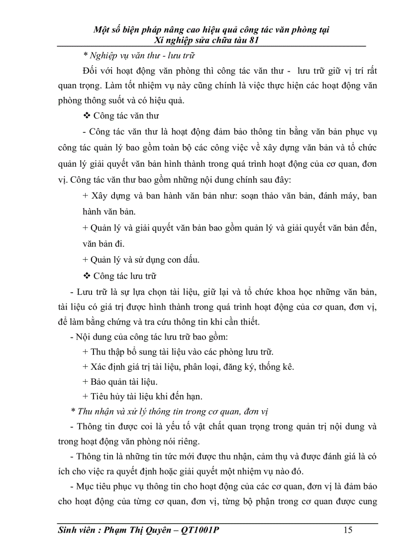 image for page Một số biện pháp nâng cao hiệu quả công tác văn phòng tại Xí nghiệp sửa chữa tàu 8