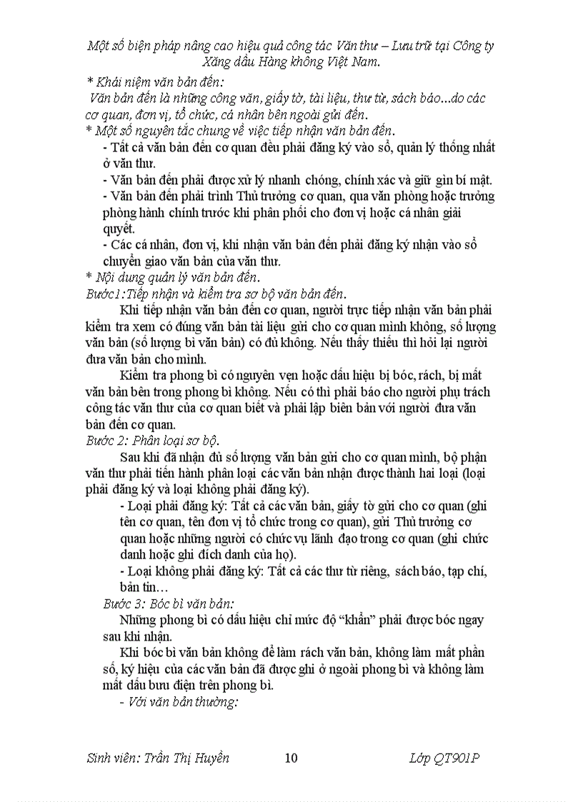 image for page Một số biện pháp nhằm nâng cao hiệu quả công tác Văn thư Lưu trữ tại Công ty Xăng dầu Hàng không Việt Nam