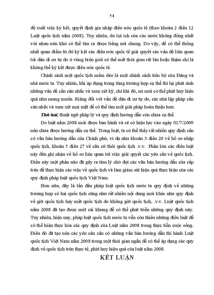 image for page Khóa luận hlu Sự hình thành và phát triển của pháp luật quốc tịch việt nam