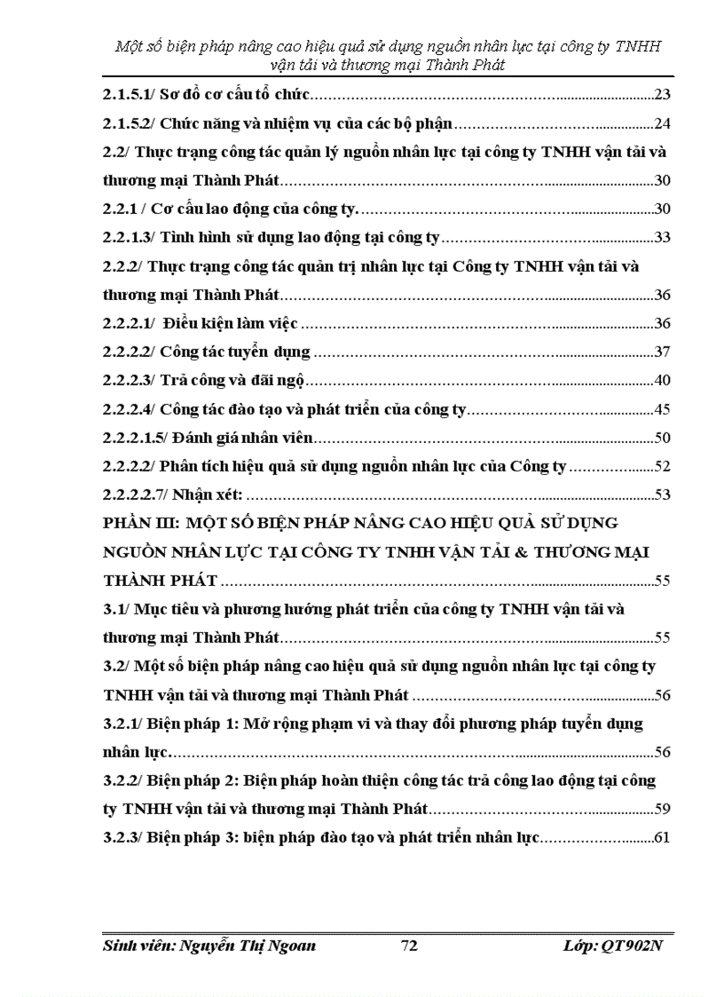 image for page Một số biện pháp nâng cao hiệu quả sử dụng nguồn nhân lực tại công ty TNHH vận tải và thương mại Thành Phát