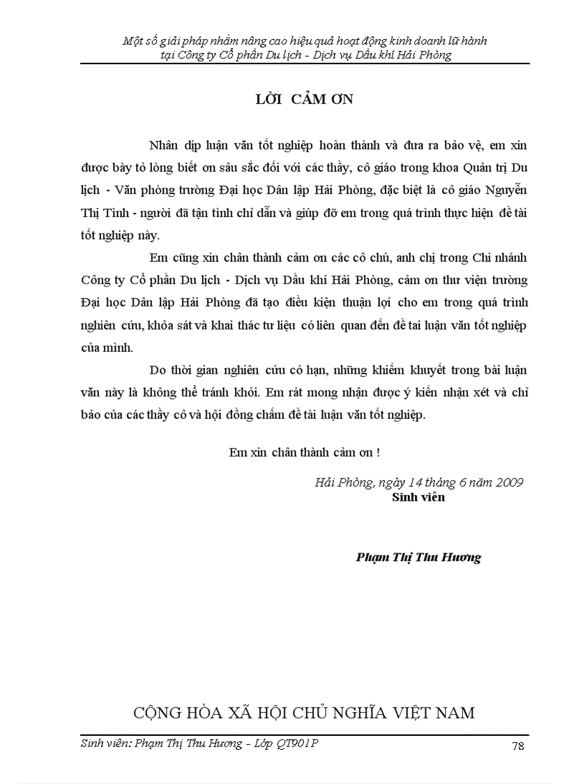 image for page Một số giải pháp nhằm nâng cao hiệu quả hoạt động kinh doanh lữ hành tại Chi nhánh công ty Cổ phần Du lịch Dịch vụ Dầu khí Hải Phòng