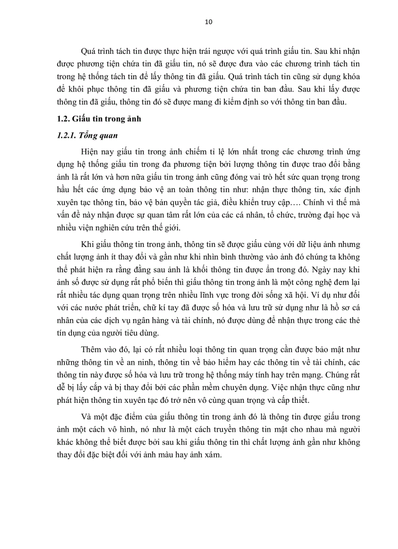 image for page Kỹ thuật dấu tin trong ảnh dựa trên MBNS Multiple base notational system