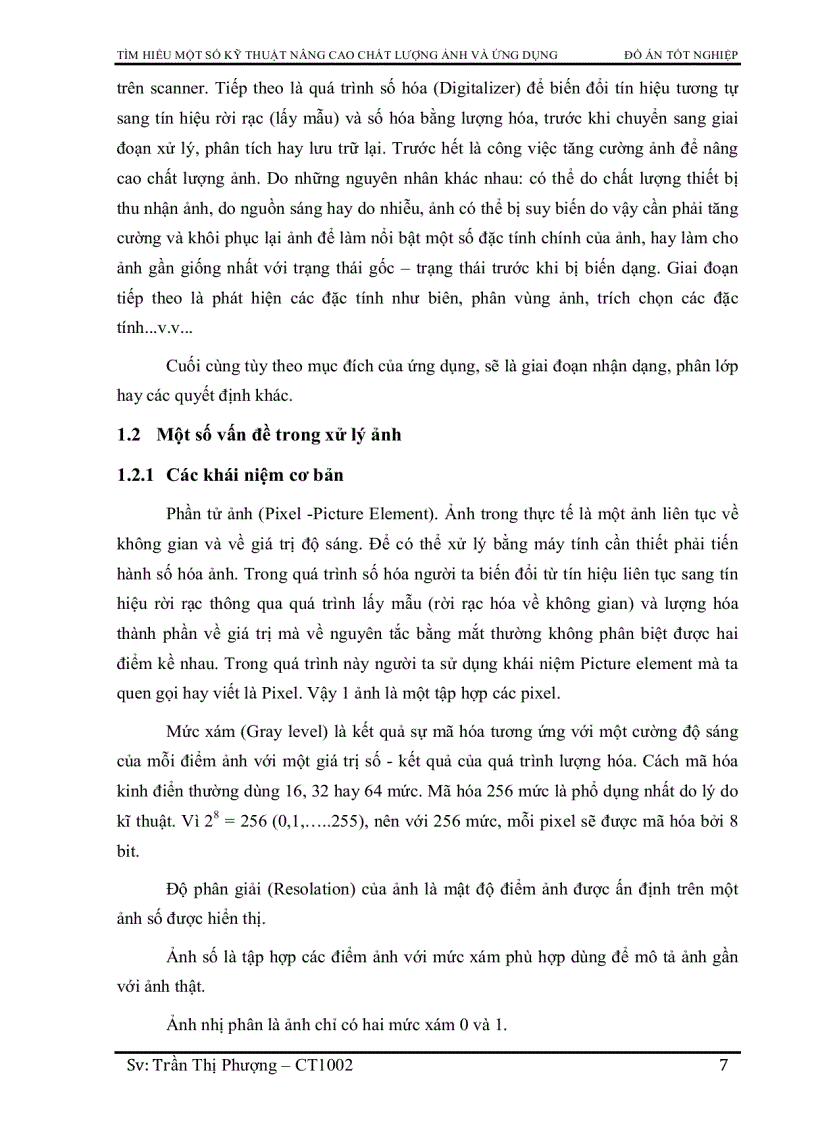 image for page Tìm hiểu một số kỹ thuật nâng cao chất lượng ảnh và ứng dụng