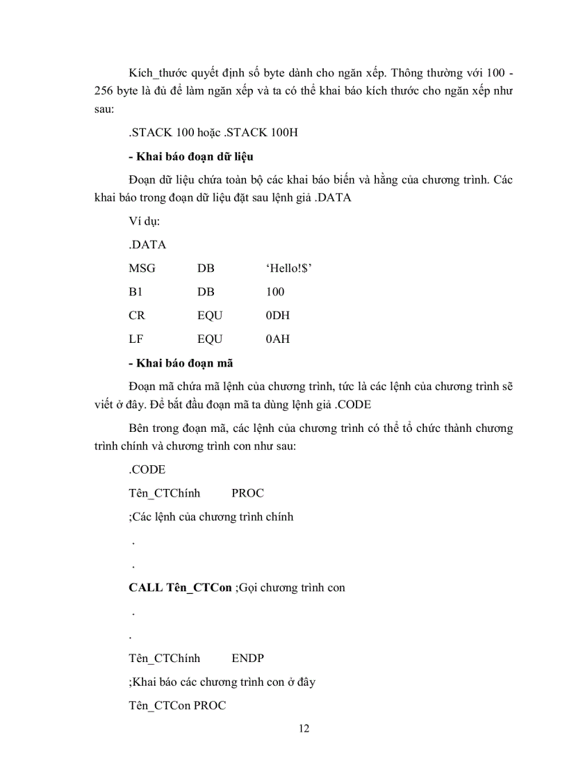 image for page Lập trình quản lý thư mục trong HDD bằng ngôn ngữ Assembly
