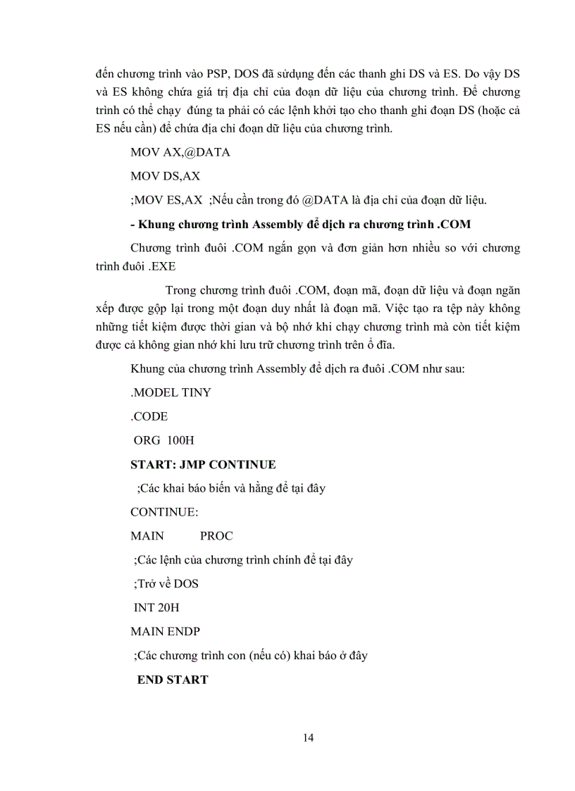 image for page Lập trình quản lý thư mục trong HDD bằng ngôn ngữ Assembly