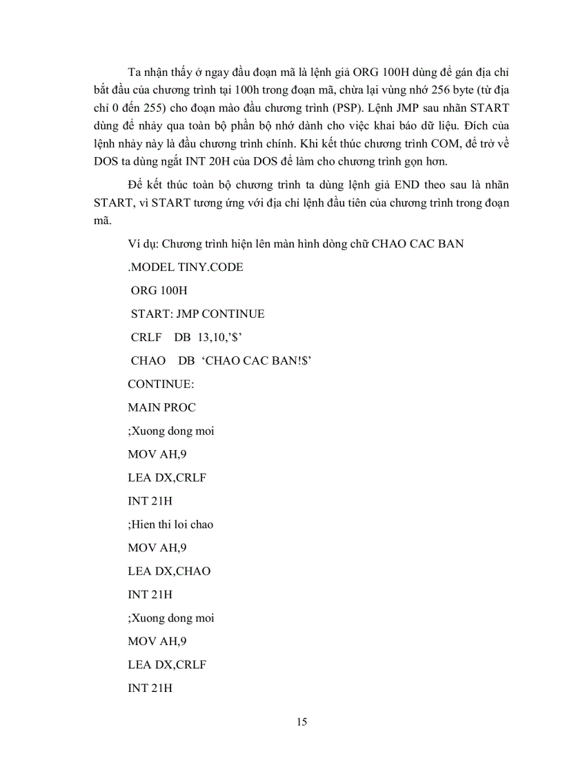 image for page Lập trình quản lý thư mục trong HDD bằng ngôn ngữ Assembly