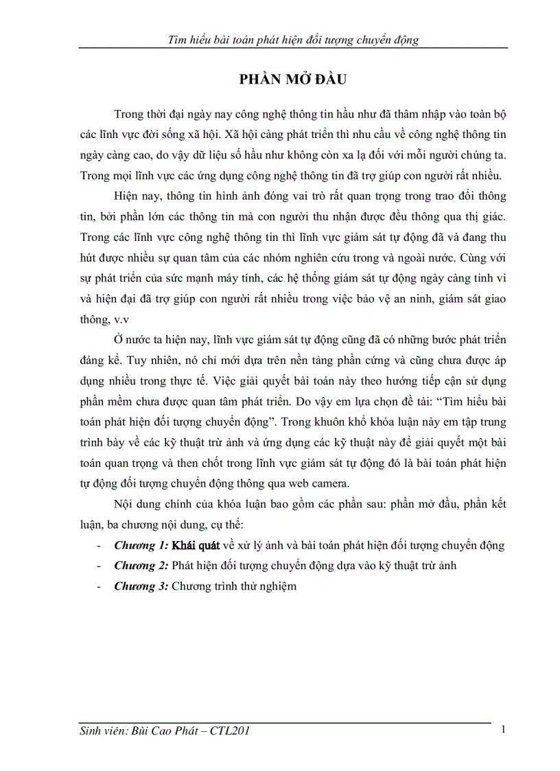 image for page Tìm hiểu bài toán phát hiện đối tượng chuyển động