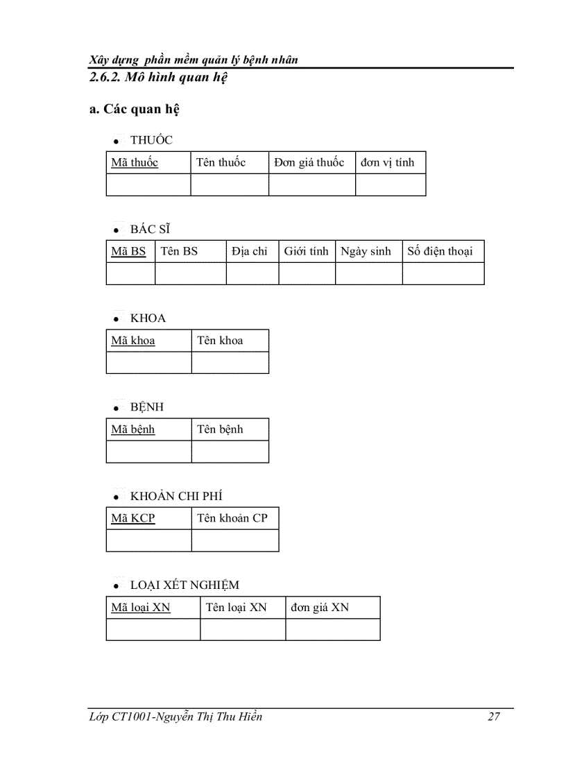 image for page Xây dưng phần mềm quản lý bệnh nhân