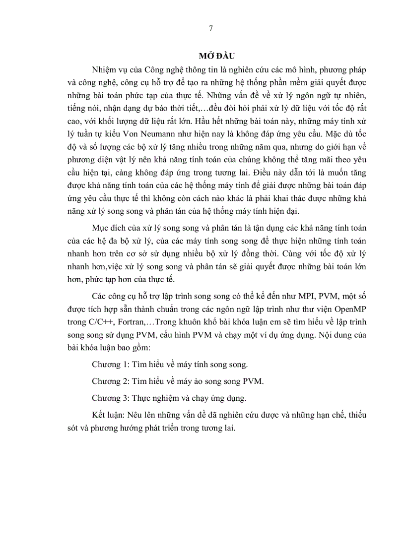 image for page Tìm hiểu về lập trình song song sử dụng PVM cấu hình PVM và chạy một ví dụ ứng dụng