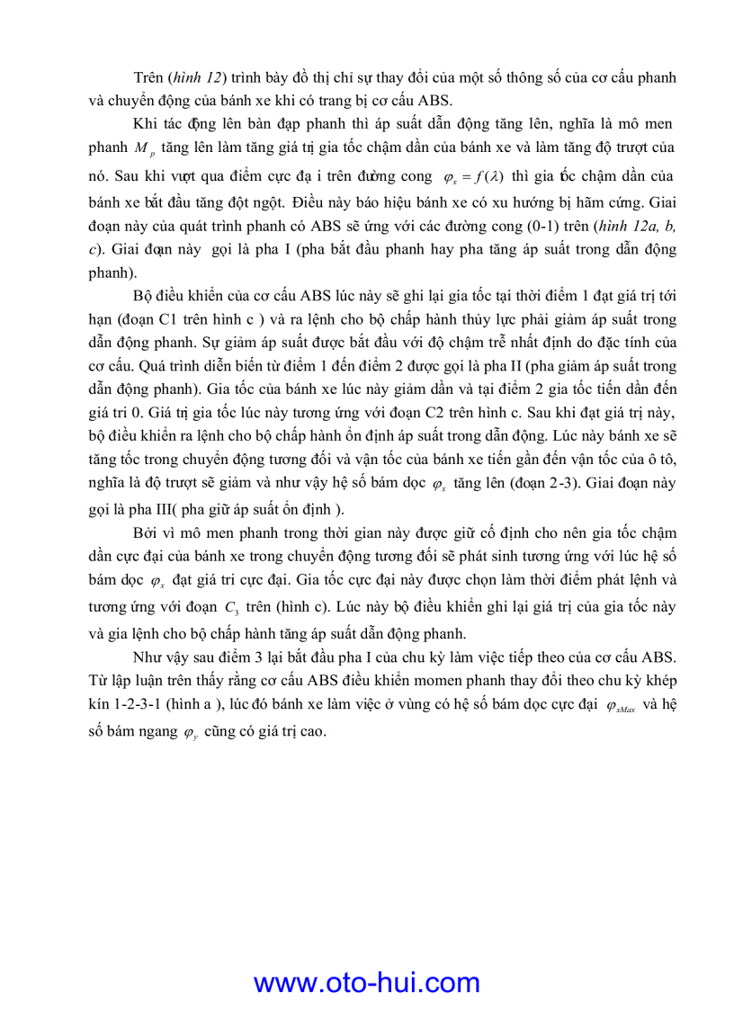 image for page Ứng dụng phần mềm Matlab Simulink mô phỏng hệ thống phanh ABS trên xe du lịch